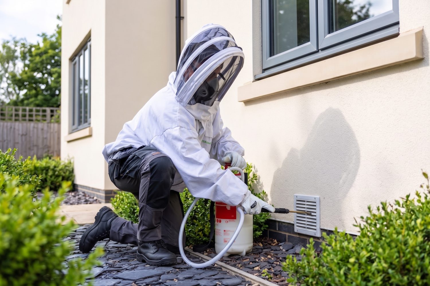 Technicien ALLO EXTERMINATION NUISIBLES en intervention